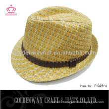 Wholesaler standard adult size Paper Straw Fedora Hat